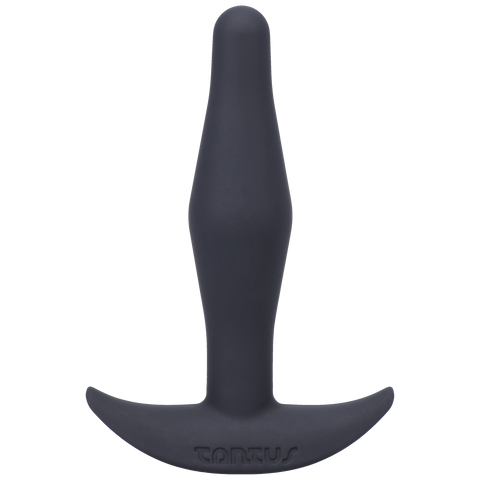 Tantus Silicone Little Flirt Butt Plug Black