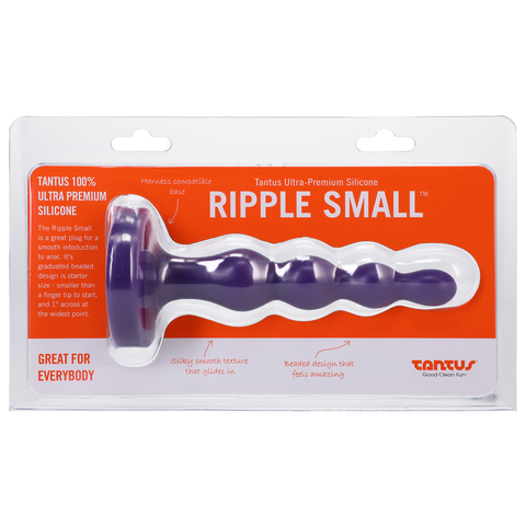 TS0888 - Tantus Ripple Small Amethyst Firm