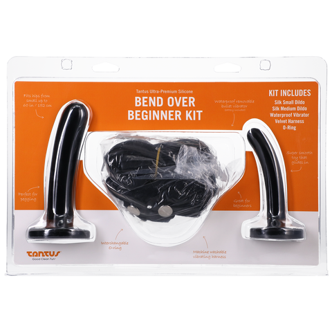 TS4015 - Tantus Bend Over Beginner Harness Kit Onyx Firm