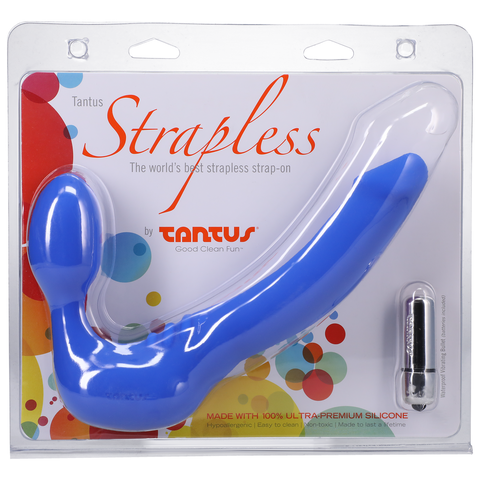 TS47470 - Tantus Strapless Slim Azure Medium