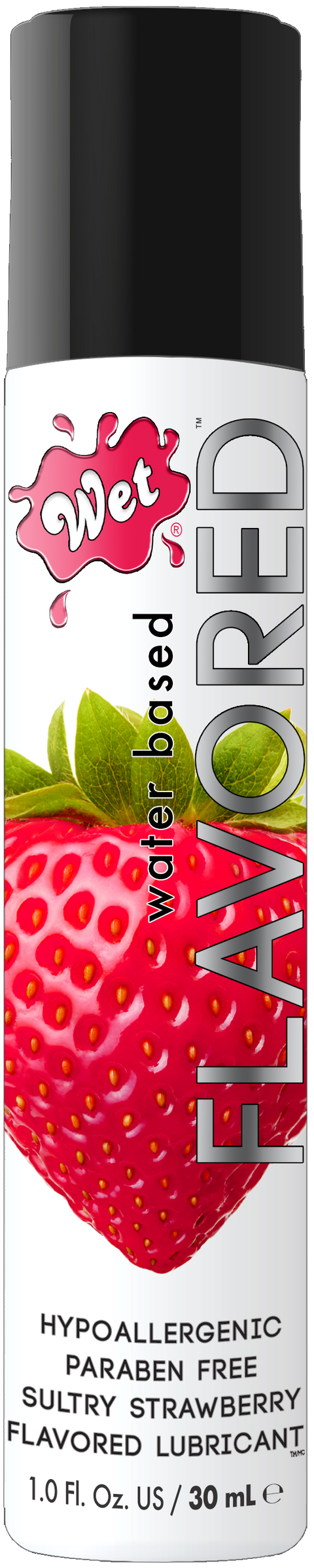 Wet® Flavored™ Sexy Strawberry 1 Fl. Oz./30mL