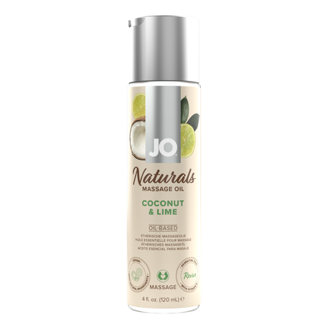 JO Naturals - Coconut & Lime - Massage 4 floz / 120 mL