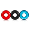 Oxballs RINGER, 3-pack of DO-NUT-1 -MULTI