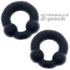 Oxballs ULTRABALLS, 2-pack cockring - PLUS+SILICONE special edition - NIGHT